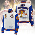 New York Knicks Finals Champions 2026 Varsity Jacket New York Basketball Merch Gifts For Fans - Merchluma