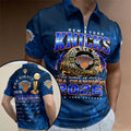 New York Knicks Finals Champions 2026 Zip Polo Shirt The Wait Is Over Knicks Merch Gifts For Son - Merchluma
