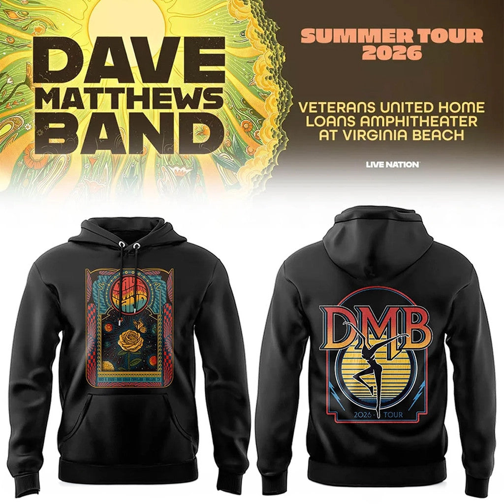 Dave Matthews Band Summer Tour 2026 At Texas Hoodie DMB Tour Merch Best Gift For Rock Fans - Merchluma