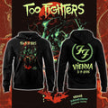 Foo Fighters Take Cover Tour 2026 At Ernst Happel Stadion Vienna Hoodie Foo Fighters Merch - Merchluma