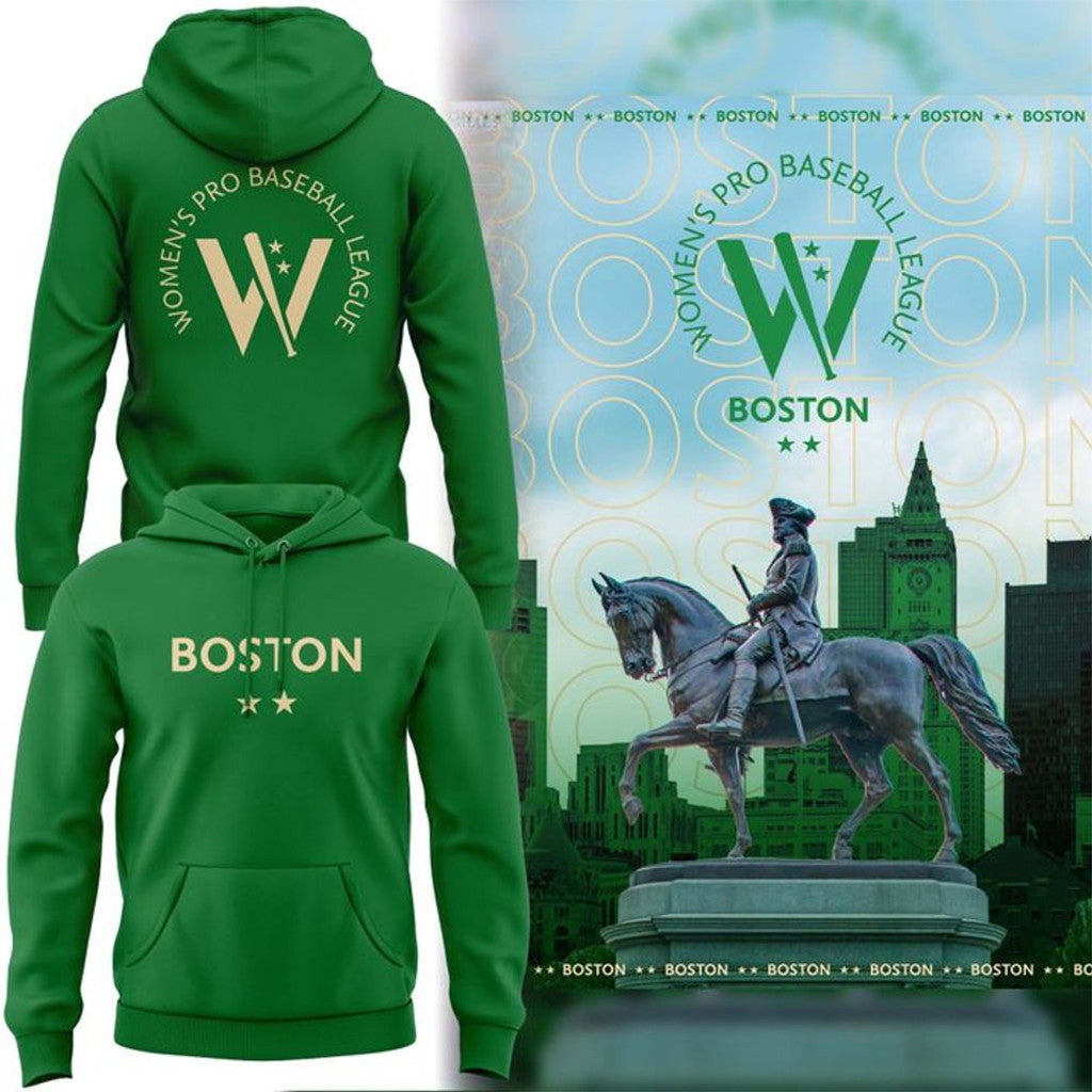 Boston Hunters Women's Pro Baseball League 2026 Season Hoodie Boston Hunters Merch Fan Gifts - Merchluma