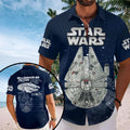 Star Wars Millennium Falcon Hawaiian Shirt Star Wars Merch Gifts For Movie Fan - Merchluma
