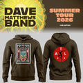 Dave Matthews Band Summer Tour 2026 Hoodie Dave Matthews Band Merch Gift For Music Lover - Merchluma