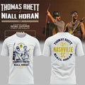 2026 Thomas Rhett And Niall Horan Live In Nashville SC White Shirt Gift For Music Lovers - Merchluma