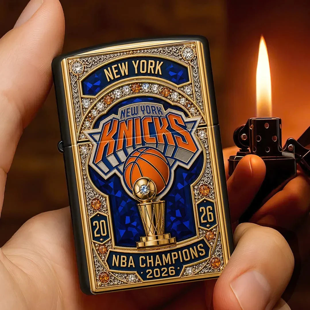 New York Knicks Finals Champions 2026 Lighter Case Knicks Merch Gifts For Brother - Merchluma