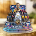Star Trek 60th Anniversary Acrylic Plaque Thank You Gene Roddenberry Star Trek Merch Room Decor - Merchluma