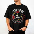 Cabo Verde Soccer Crest Football Emblem T-Shirt Cabo Verde World Cup 2026 Merch Gift For Dad - Merchluma