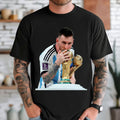 Lionel Messi World Cup 2022 Champion Soccer Legend T-Shirt Lionel Messi Merch Football Fan Gift - Merchluma