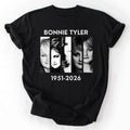 RIP Bonnie Tyler 1951 2026 T-Shirt Bonnie Tyler Merch Memorial Gifts - Merchluma