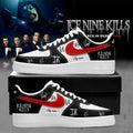 Personalized Ice Nine Kills March In Silence Tour 2026 Sneaker Fan Shoes INK Merch Signature - Merchluma