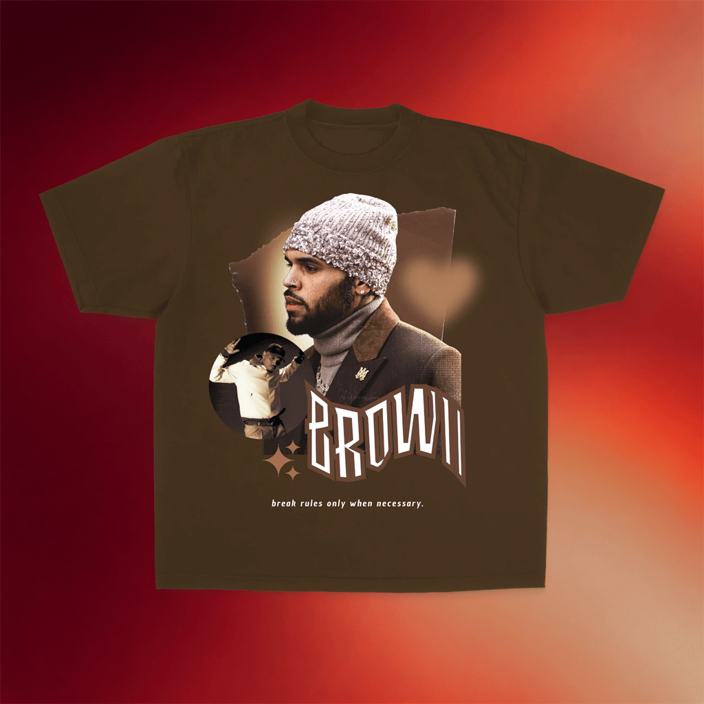 Chris Brown Merch 2026 Superstar BROWN T-Shirt Unique Gifts For Music Lovers - Merchluma