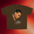 Chris Brown Merch 2026 Young CB Big Head T-Shirt Presents For Music Lovers - Merchluma