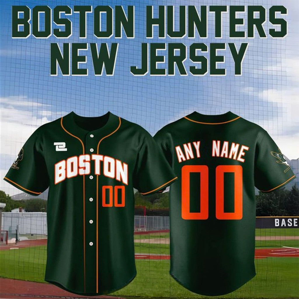 Personalized Boston Hunters WPBL New 2026 Season Away Baseball Jersey Boston Hunters Merch - Merchluma