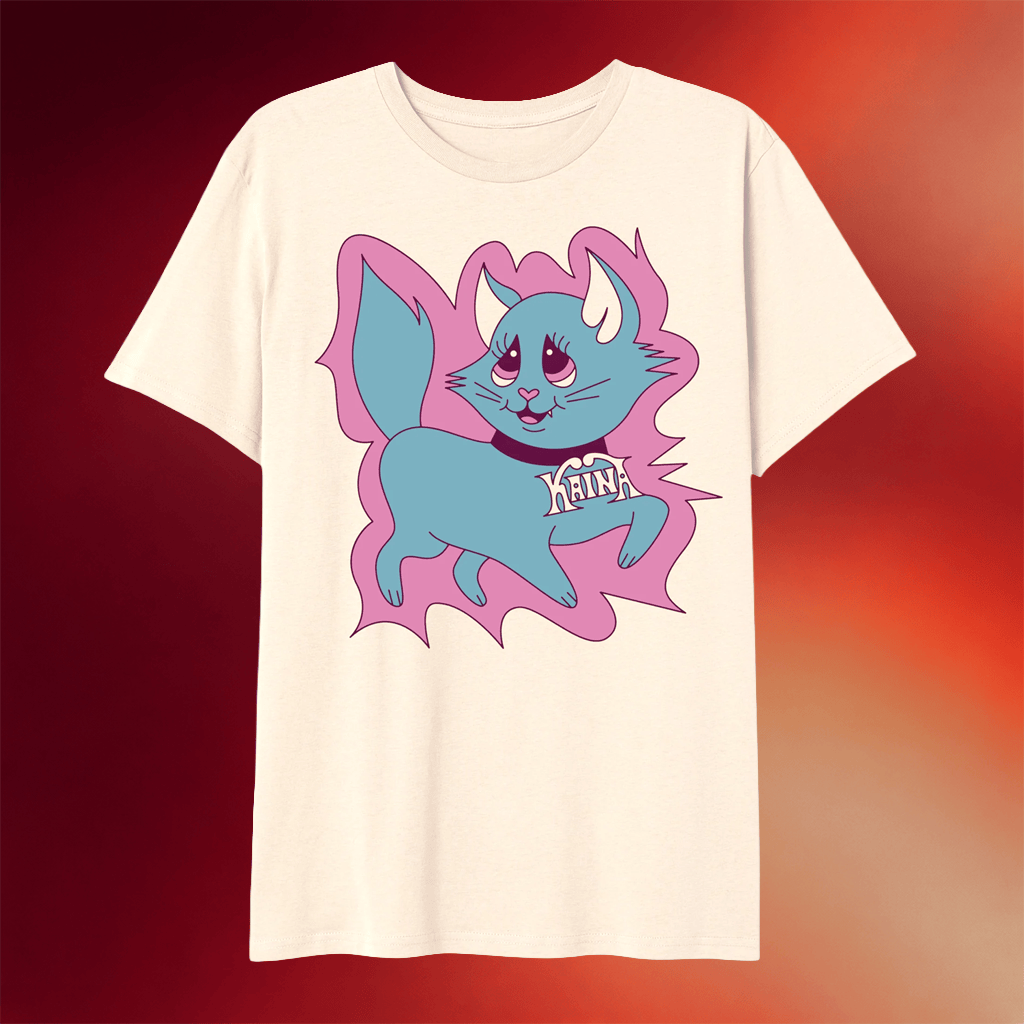 City Slang Merch 2026 Kaina Cat Logo T-Shirt Cute Gift For Daughters - Merchluma