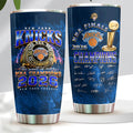 NY Knicks Merch New York Knicks 2026 Finals Champions Tumbler Basketball Fan Gifts - Merchluma