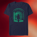 Cinemark Merch The Lord Of The Rings Door Silhouette T-Shirt Best Gifts For Movie Lovers - Merchluma