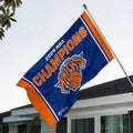 New York Knicks Finals Champions 2026 Flag New York Basketball Flag Gifts For Fans - Merchluma