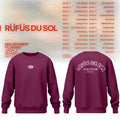Rufus Du Sol Merch 2026 RDS North America Tour Sweatshirt Presents For Music Lovers - Merchluma