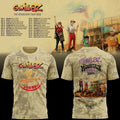 Gorillaz The Mountain Tour 2026 Signature Shirt Gorillaz Merch Gifts For Music Lover - Merchluma