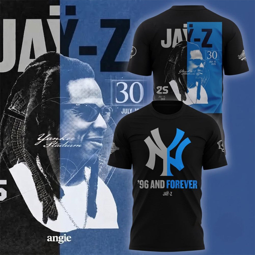 Jay Z 30 Merch Jay Z Tour 96 And Forever T-Shirt 2026 Gift For Rapper Fans - Merchluma