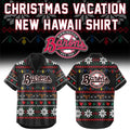 Birmingham Barons X Christmas Vacation Holiday Theme Hawaiian Shirt Birmingham Barons Merch - Merchluma