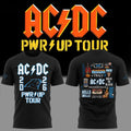 Florida Panthers X AC DC Power Up Tour 2026 T-Shirt AC DC Tour Merch Present For Rock Fans - Merchluma
