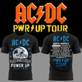 Florida Panthers X AC DC Power Up Tour 2026 T-Shirt Black AC DC Merch Best Gift For Rock Fans - Merchluma