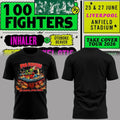 Foo Fighters Take Cover Tour 2026 At Ernst Happel Stadion Vienna Shirt Foo Fighters Merch Black - Merchluma