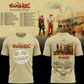 Gorillaz The Mountain Tour 2026 Signature T-Shirt Gorillaz Merch Gifts For Band Fans - Merchluma