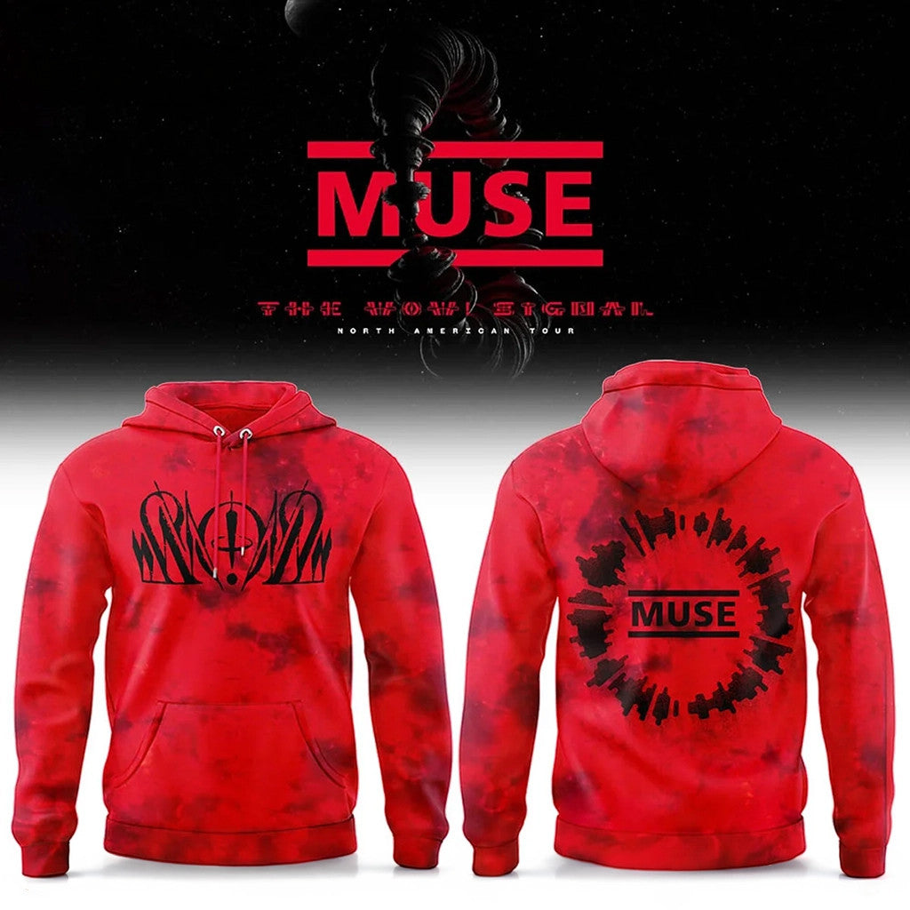 Muse Tour Merch Muse The Wow Signal North American Tour 2026 Hoodie Best Gifts For Fans - Merchluma