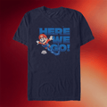 Amc Theatres Merch 2026 The Super Mario Galaxy Movie Here We Go T-Shirt Gifts For Son - Merchluma