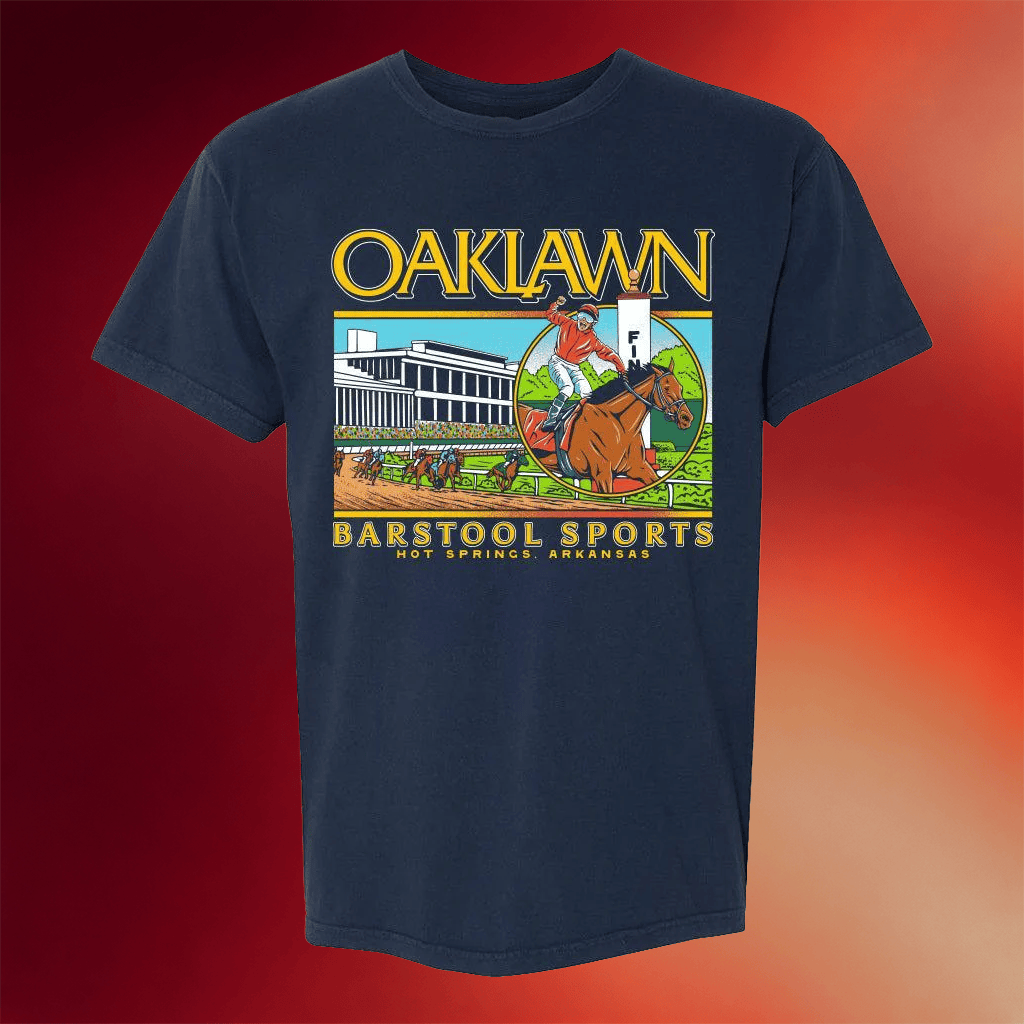 Barstool Sports Merch Oaklawn x Barstool Sports Photo Finish T-Shirt Gifts For Fans - Merchluma