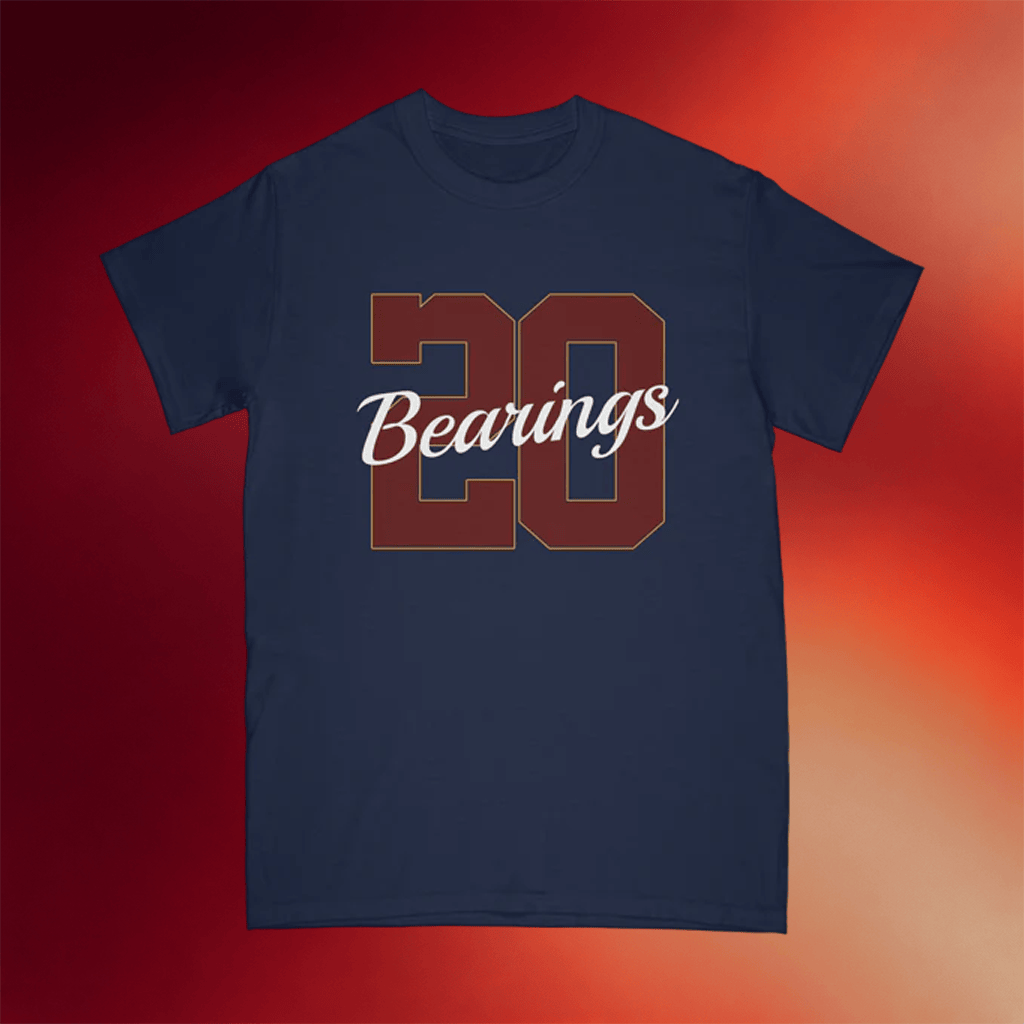 Bearings Merch 20 T-Shirt Bearings Band Shirts Best Gifts For Music Lovers - Merchluma