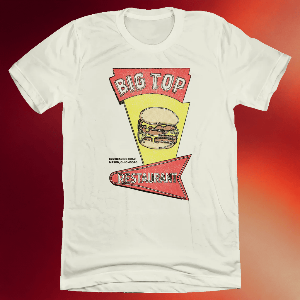 Big Top Restaurant Mason Ohio 800 Reading Road Mason T-Shirt Gifts For Friends - Merchluma