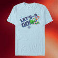 Amc Theatres Merch 2026 The Super Mario Galaxy Movie Let's A Go T-Shirt T-Shirt Besties Gifts - Merchluma