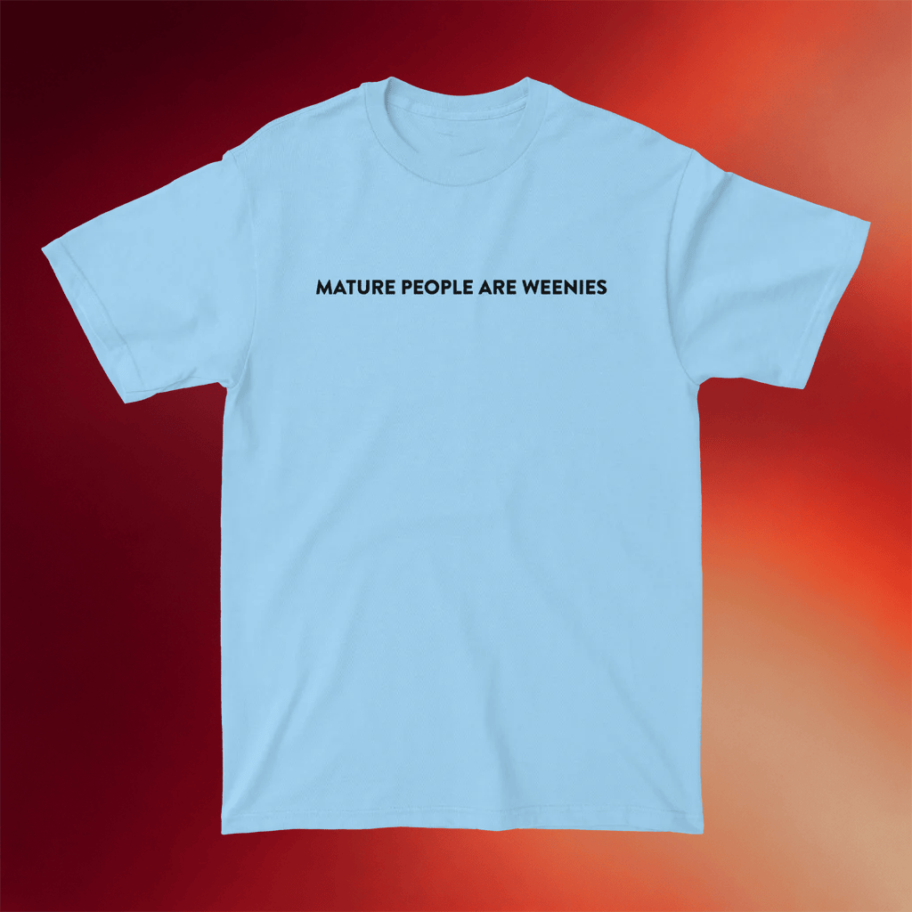 Baylen Levine Merch Mature People Are Weenies T-Shirt Baylen Levine Shirt Gifts For Besties - Merchluma