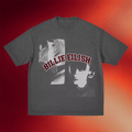 Billie Eilish Double Portrait Grey Boyfriend Fit Girls T-Shirt Billie Eilish Merch Fans Gifts - Merchluma