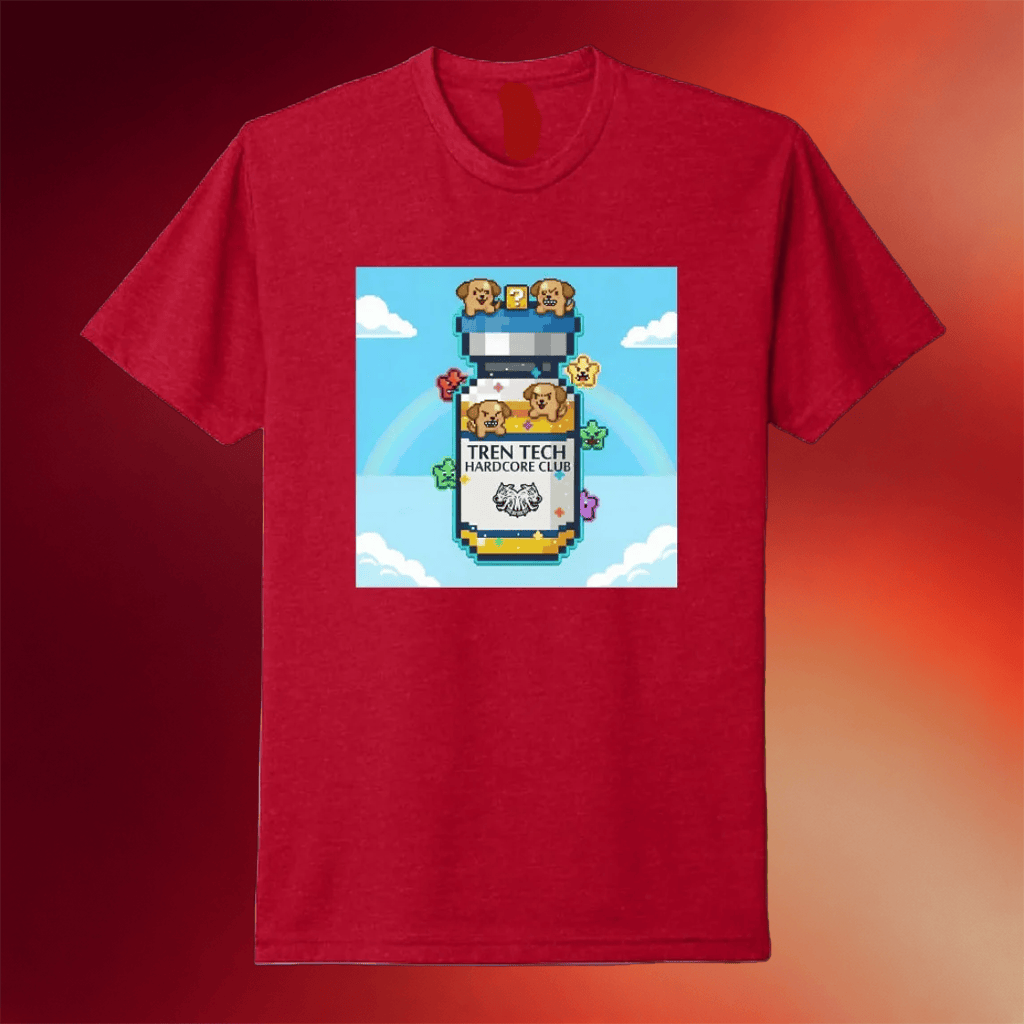 Feral Supplements Merch Pixel T-Shirt Tren Tech Hardcore Club Shirt Gift Ideas For Son - Merchluma