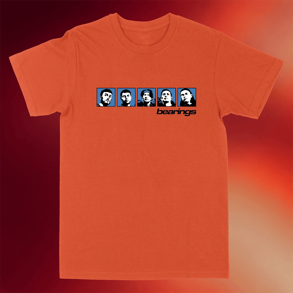 Bearings Merch 2026 Square Faces T-Shirt Bearings Band Shirt Gifts For Music Lovers - Merchluma