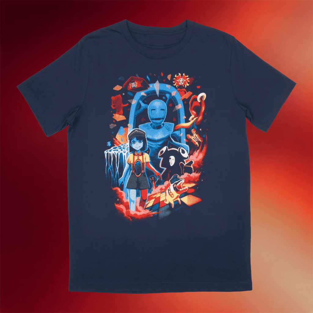 ENA Merch 2026 Lonely Door T-Shirt ENA Dream BBQ Merch Gifts Ideas For Game Lovers - Merchluma
