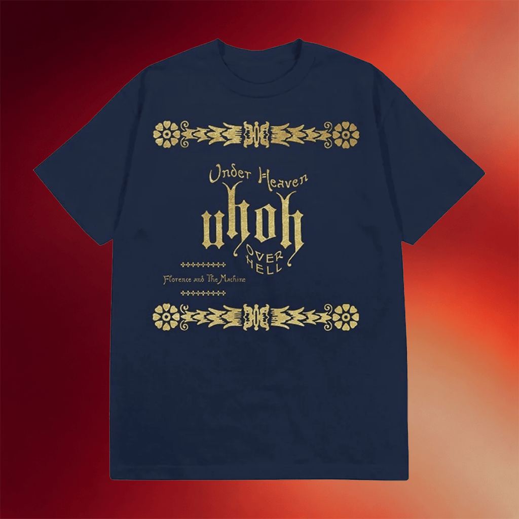 Florence And The Machine Merch Under Heaven Over Hell T-Shirt Gifts For Rock Lovers - Merchluma
