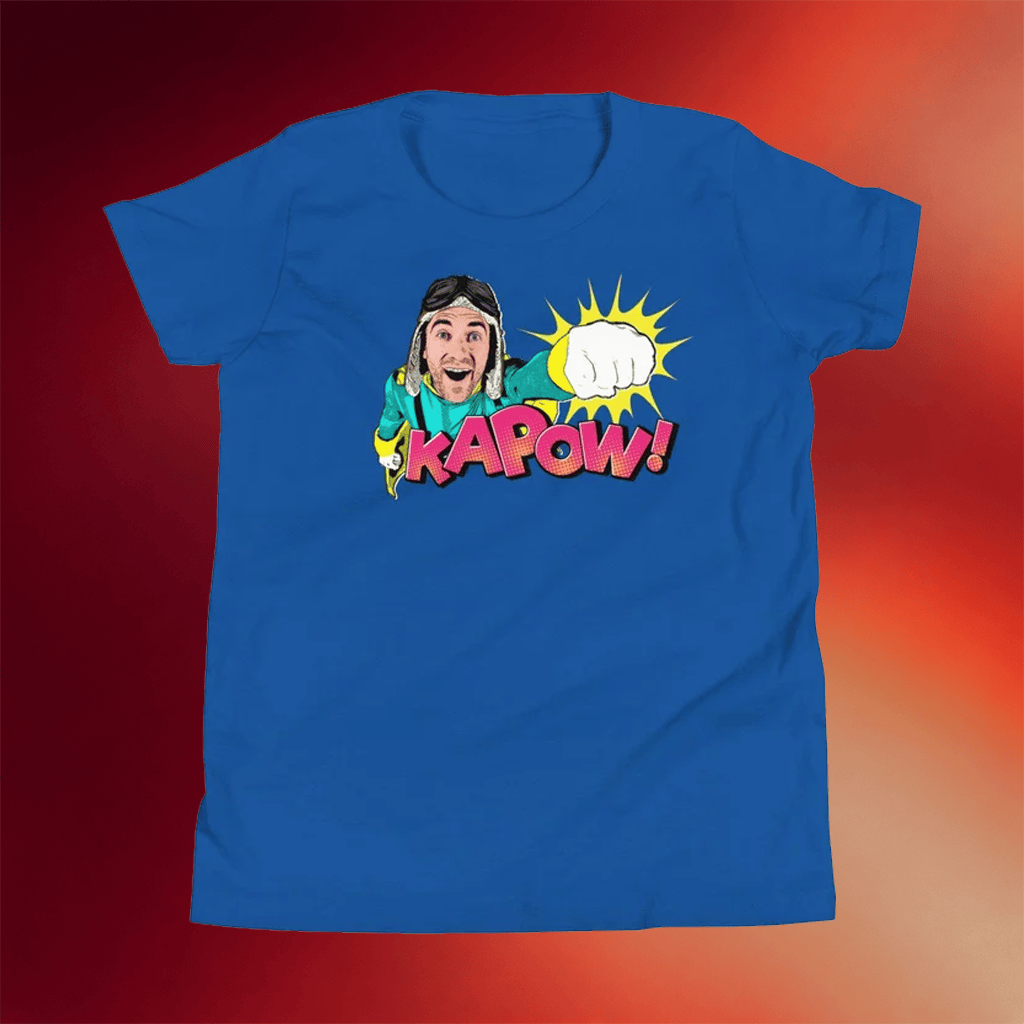Danny Go Merch 2026 Kapow T-Shirt Danny Go Youtube Shirt Gifts For Fans - Merchluma