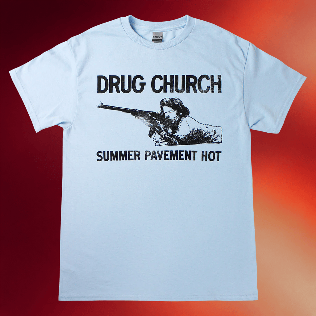 Drug Church Merch 2026 Rifle T-Shirt Summer Pavement Hot Shirt Gifts Ideas For Music Lovers - Merchluma