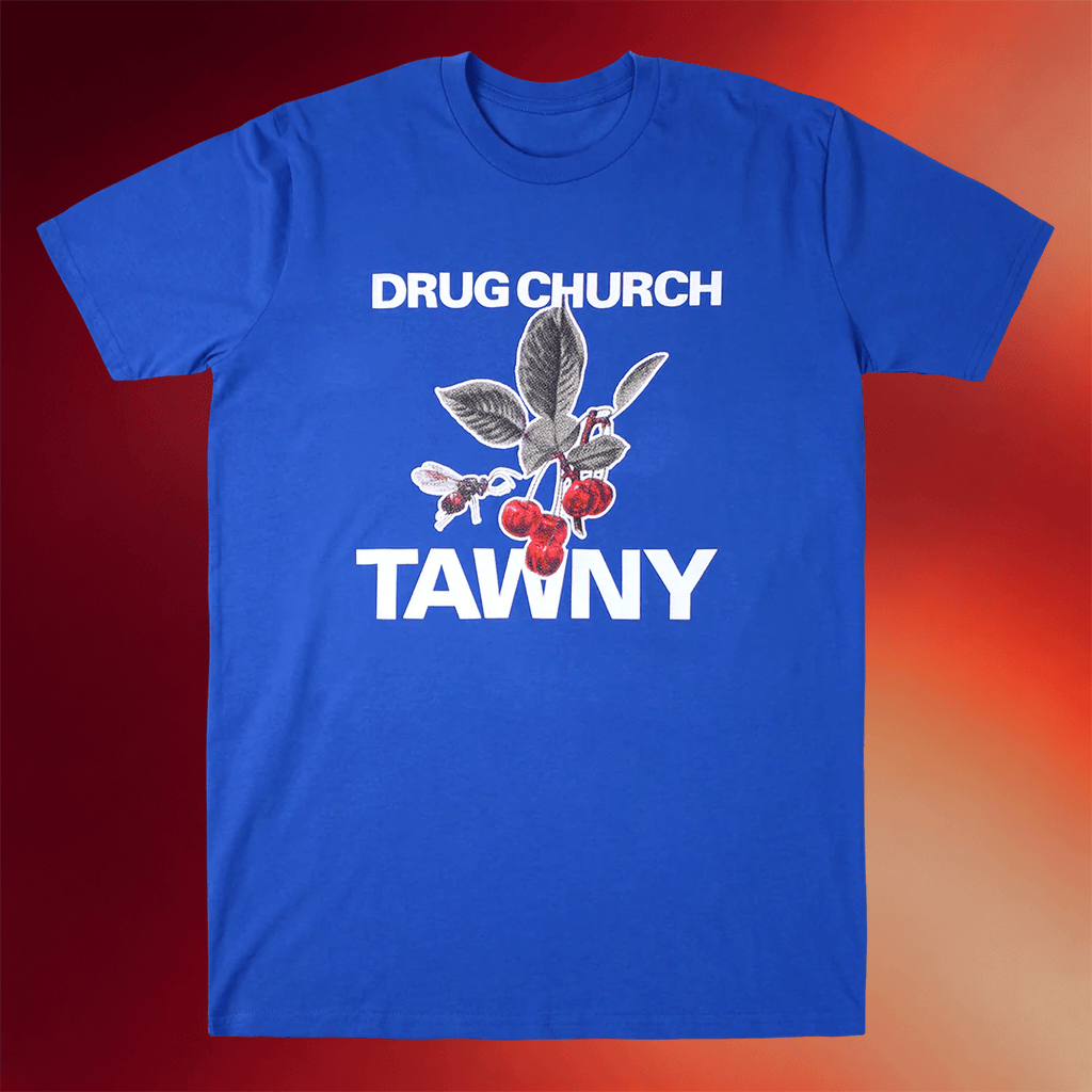 Drug Church Merch 2026 Cherry T-Shirt Drug Church Tawny Shirts Music Related Gifts For Guys - Merchluma