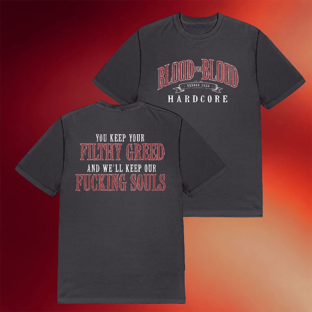 Armada Merch 2026 Blood For Blood Hardcore T-Shirt Gift Ideas For Husband - Merchluma