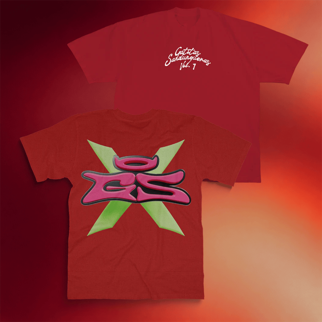 Alvaro Diaz Merch 2026 Gatitas Sandungueras Vol 1 Red T-Shirt Present For Rapper Fans - Merchluma