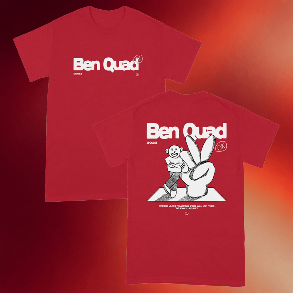 Ben Quad Merch 2026 Peace T-Shirt Ben Quad Shirt Gifts For Music Fans - Merchluma