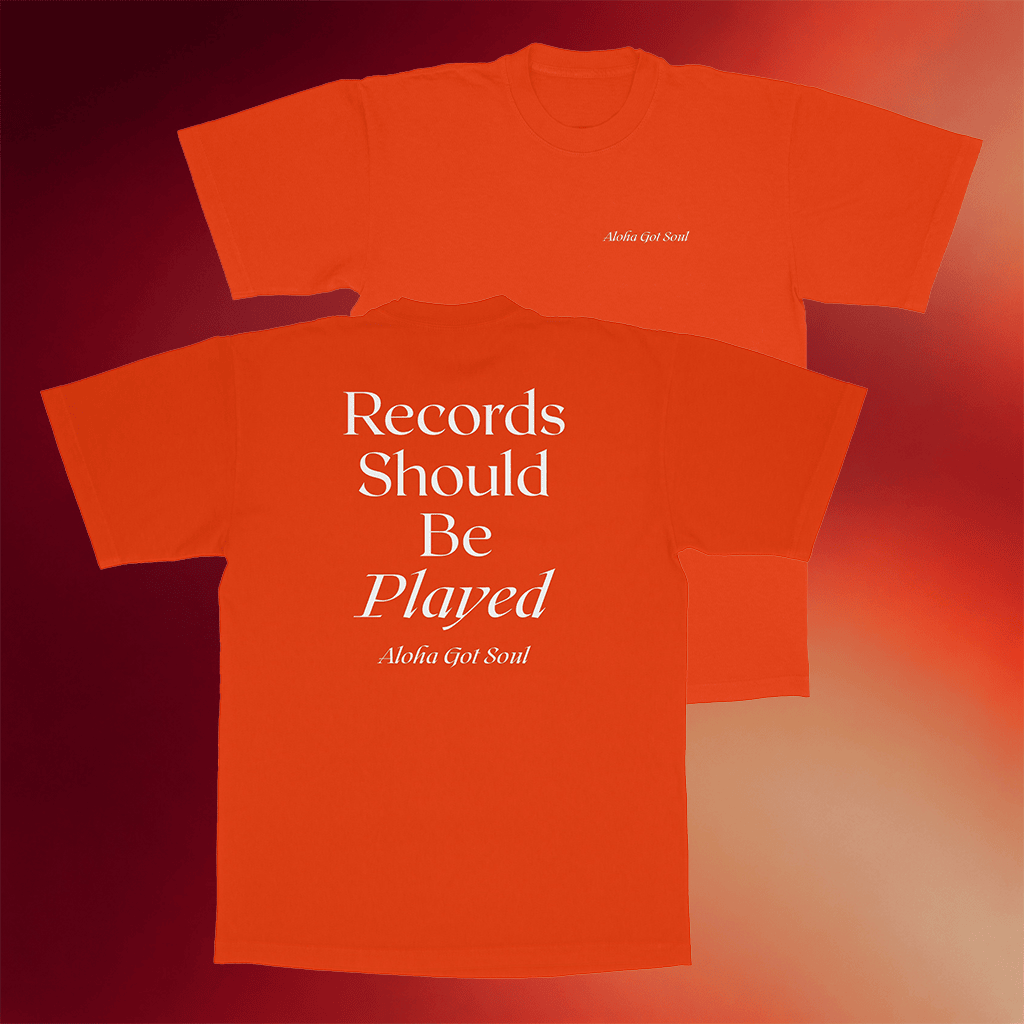 Aloha Got Soul Merch RSBP T-Shirt Records Should Be Played Shirt Gifts For Brother - Merchluma