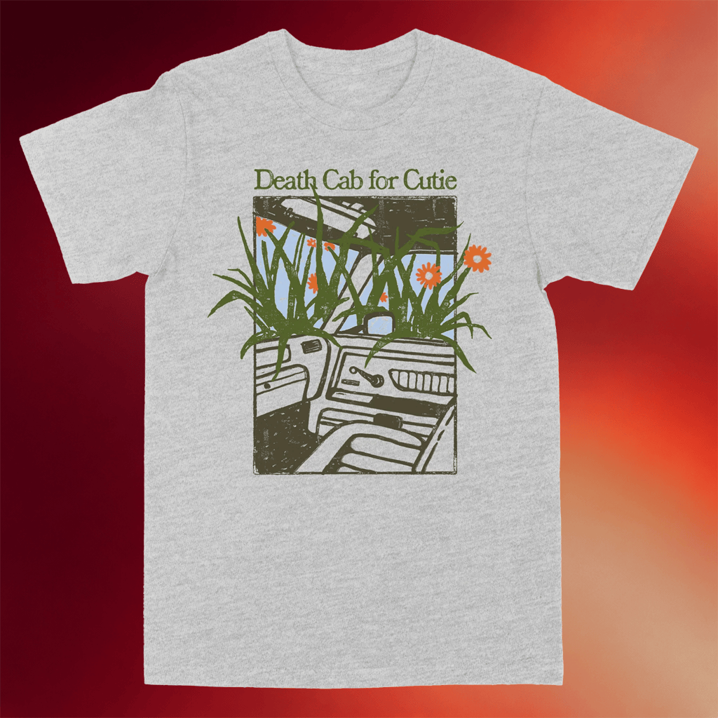 Death Cab For Cutie Merch 2026 Car Interior T-Shirt Gifts Ideas For Band Fans - Merchluma