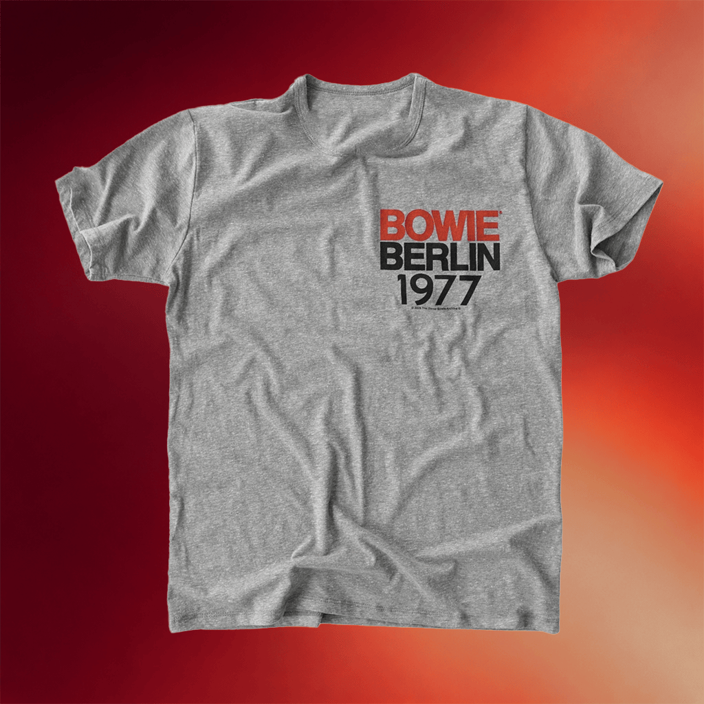 David Bowie Merch 2026 Bowie Berlin 77 T-Shirt Gifts For Music Lovers - Merchluma